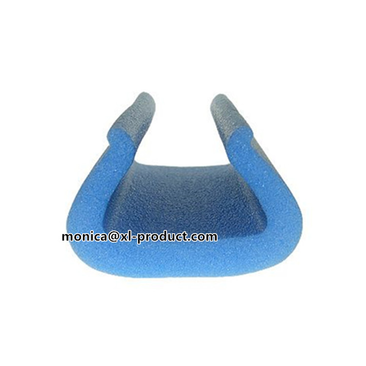 plastic U profile foam edge protection corner foam for frame packing