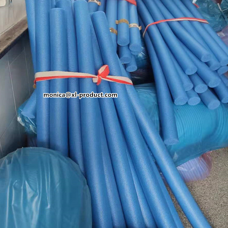 red color large diameter solid pool noodle in bulk