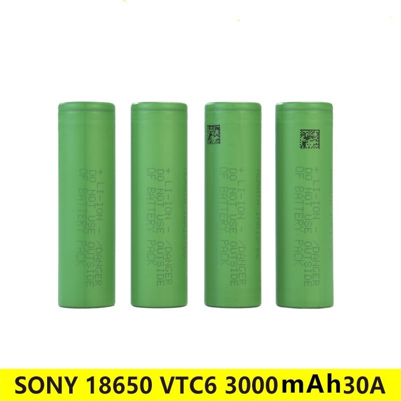 100% Original Sony VTC6 3.6V 3000mAh Continuous 30A Electric Screwdriver Battery For Sony