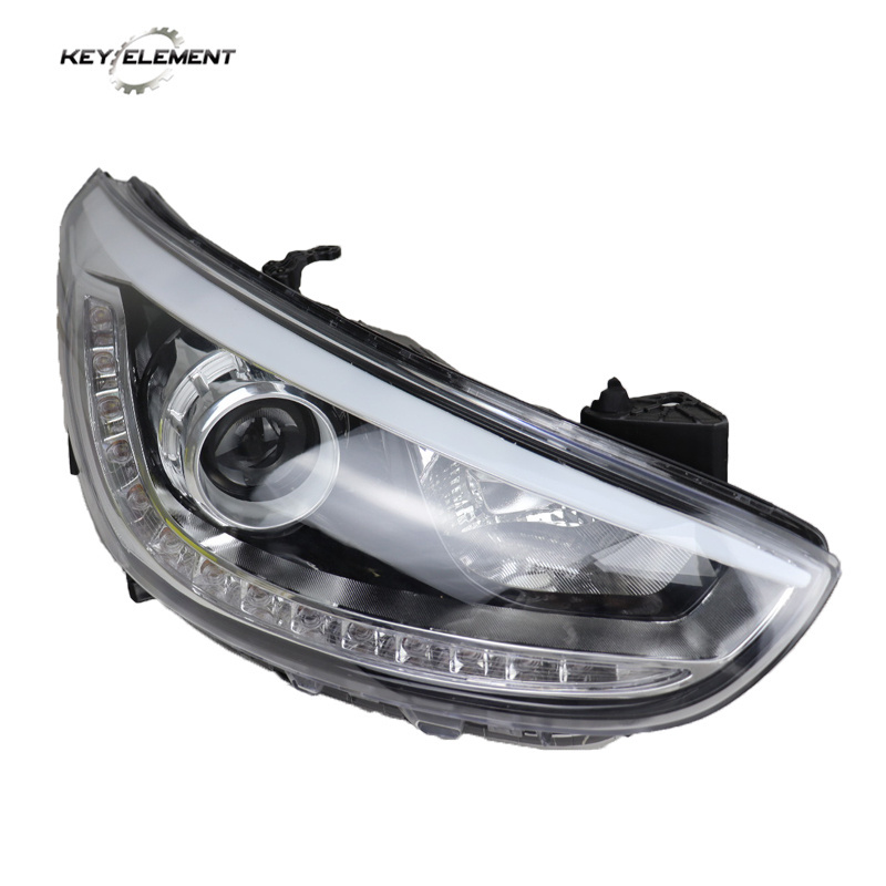 KEY ELEMENT Guangzhou Auto Headlight Assembly supplier LED Lighting 92101-1R500For Hyundai Accent 2012-2016 Halogen Headlight