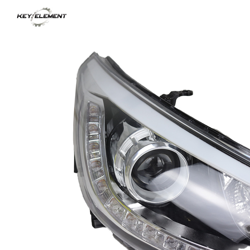 KEY ELEMENT Guangzhou Auto Headlight Assembly supplier LED Lighting 92101-1R500For Hyundai Accent 2012-2016 Halogen Headlight