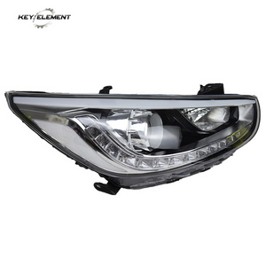 KEY ELEMENT Guangzhou Auto Headlight Assembly supplier LED Lighting 92101-1R500For Hyundai Accent 2012-2016 Halogen Headlight