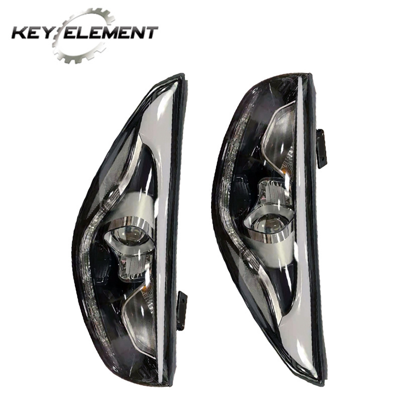 KEY ELEMENT High Quality Best price Car Led Headlights 92101-2S500 92102-2S500  For hyundai ix35 2013-2014 Halogen headlights