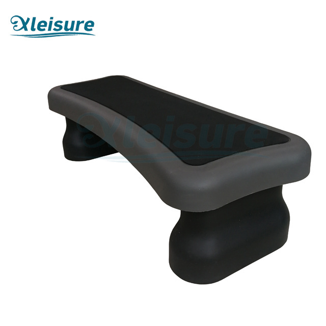 PP hot tub step foot spa accessories outdoor spa slap-up steps include a drawer for outdoor whirlpool spa step with drawer