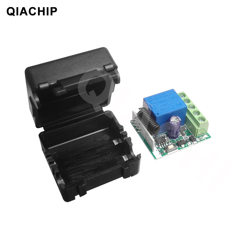 DC 12V 1CH Relay Receiver Module 433Mhz Universal Wireless Remote Control Switch RF Transmitter 433 Mhz Remote Controls