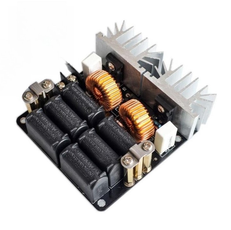 1000W ZVS Induction Heating Board Module 12-48V Low Voltage Heater Coil Flyback Driver Heater for DIY Hardening Annealing