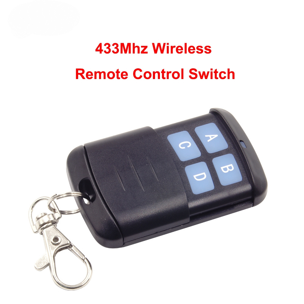 433MHz 4 CH Button EV1527 Remote Control Switch RF Transmitter Wireless Controller Remoto For Smart Home Garage Opener