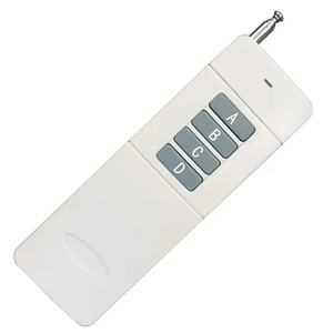 3000m Remote Control ABCD 4 Button Transmitter Long Range Distance Remote Transmitter Big Button 433Mhz