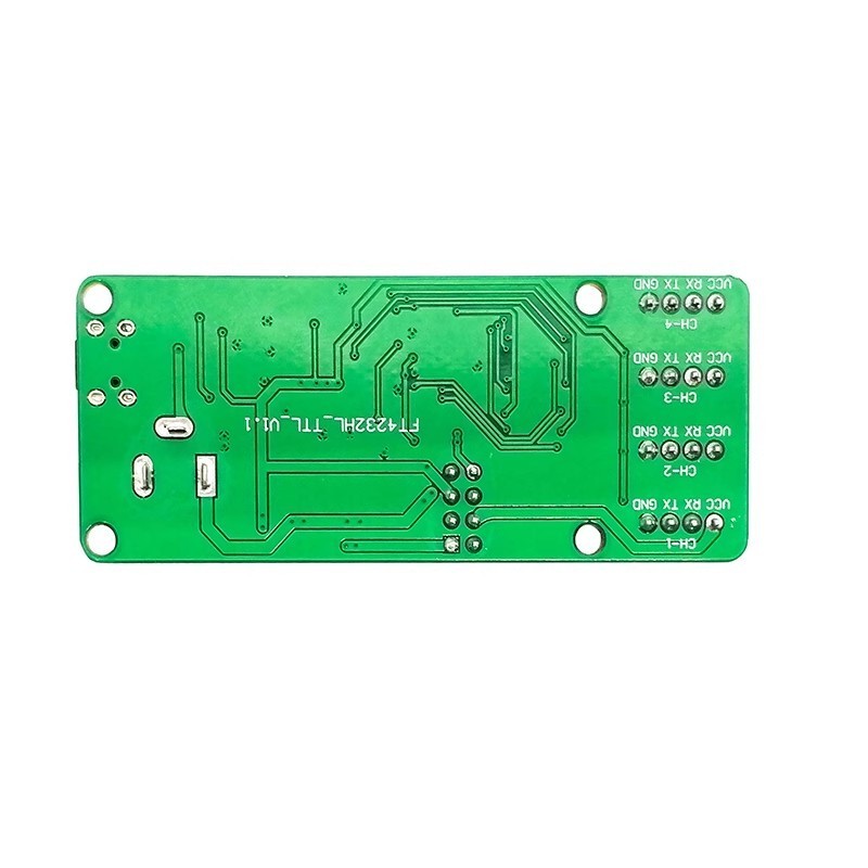 LC-FT4232-4TTL USB to TTL Converter Module 4 Channel UART Serial Port Communication Board 5V 3.3V 2.5V 1.8V XH2.54MM for HDD PC