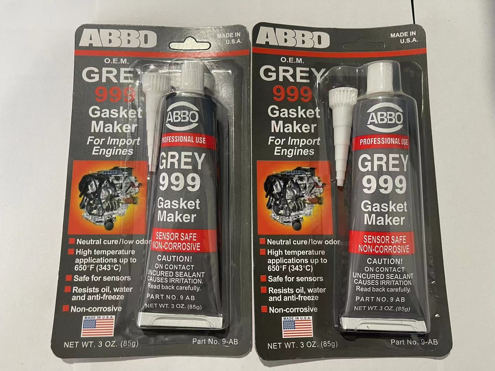 RTV gasket maker ABR O 999 silicon sealant gum,silicone rtv 999