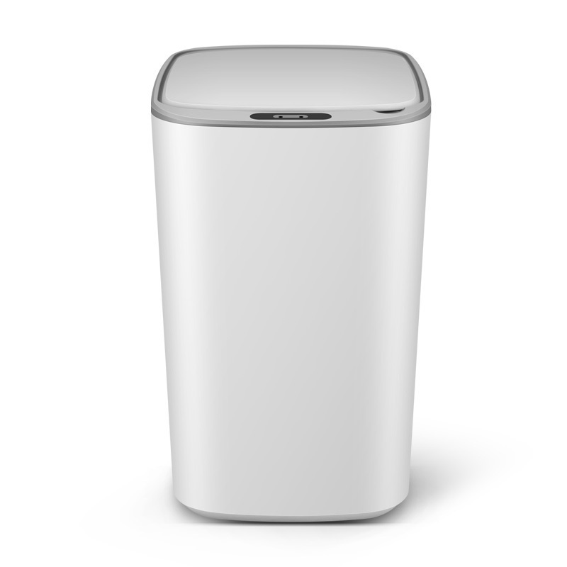 15L Inductive Trash Can Touchless Infrared Garbage Bin Automatic Waste Basket Touch Free for Kitchen bathroom Office Bedroom