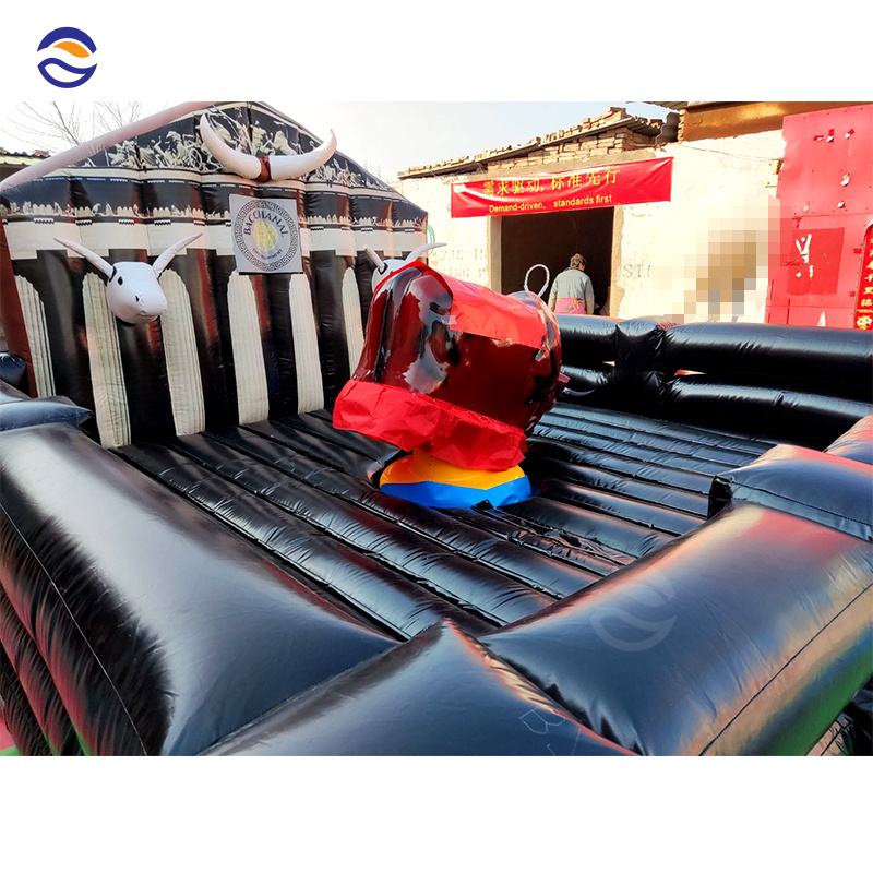 Commercial Inflatable Rodeo Mechanical Bull Customized Size Bull Riding ride Machine adults