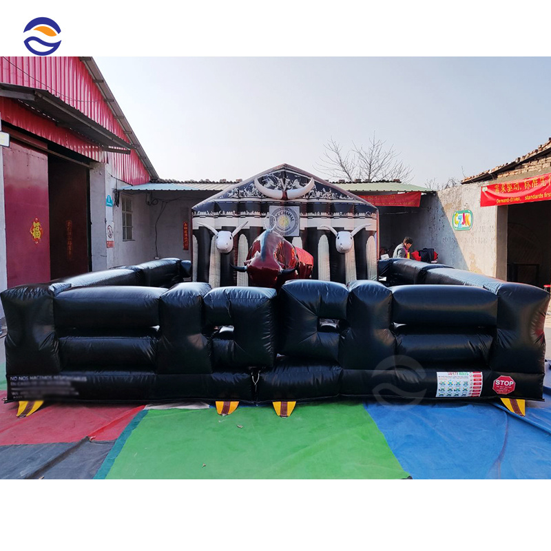 Commercial Inflatable Rodeo Mechanical Bull Customized Size Bull Riding ride Machine adults