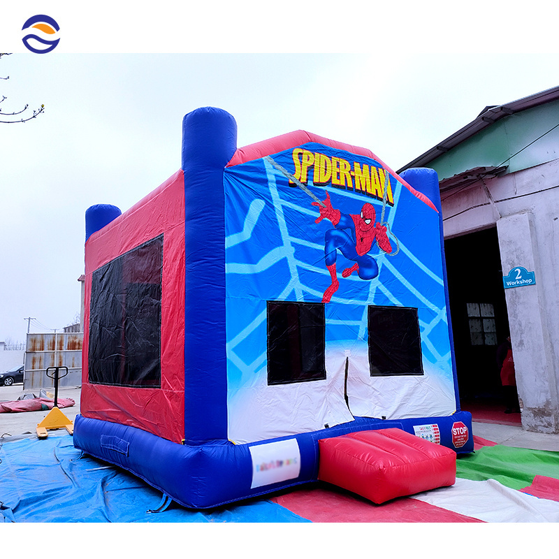 Inflatable Bouncer Spiderman Spider Man Bouncy Jumping Castle Bounce House