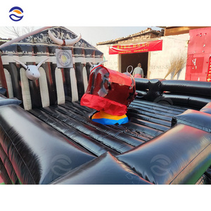 Wholesale Inflatable Bull Factory Machine Bouncer Space Jumper Bouncy House Electric Adults Mechanical Bull Riding For Sale