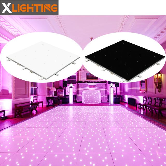 Pista de baile Starlit Stage Lights Led 3 D Wedding Portable Dancing Magnetic Infinity Party Light Up Dance Floor