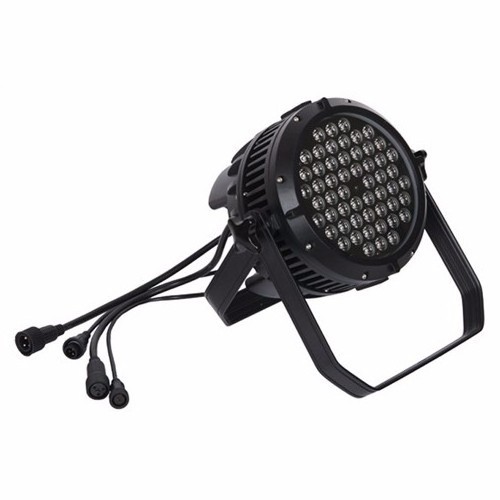 dmx512 sound activated control par light 54*3w led outdoor par can light waterproof led par can uplight