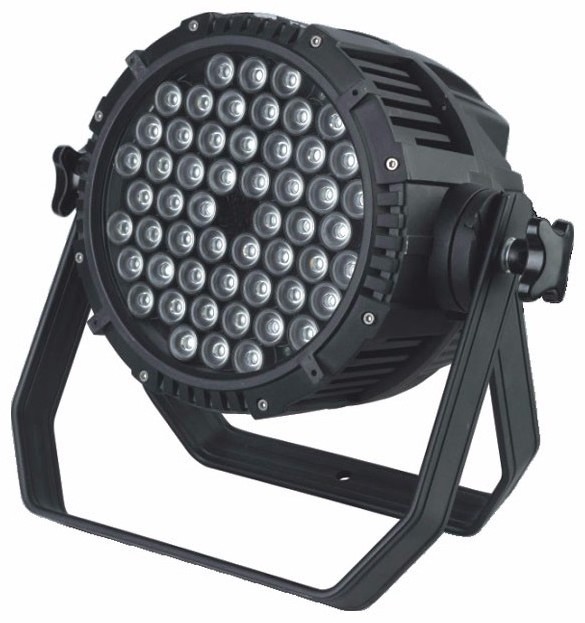 dmx512 sound activated control par light 54*3w led outdoor par can light waterproof led par can uplight