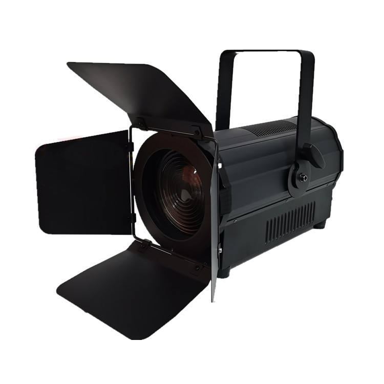 300w warm white light fresnel led cob state studio spotlight professional theater lighting equipment