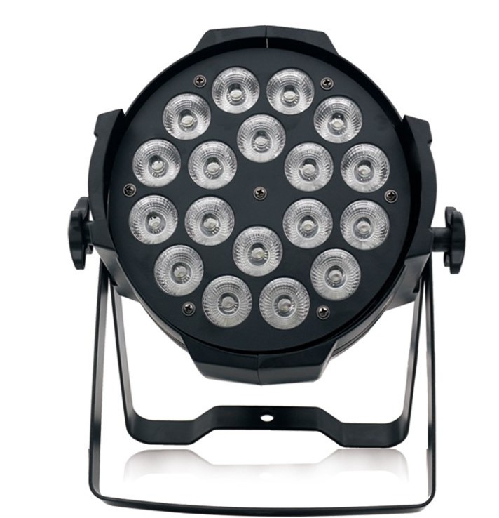 Mixer lighting Led par 18x18 rgbwa uv 6in1 led par dj lights