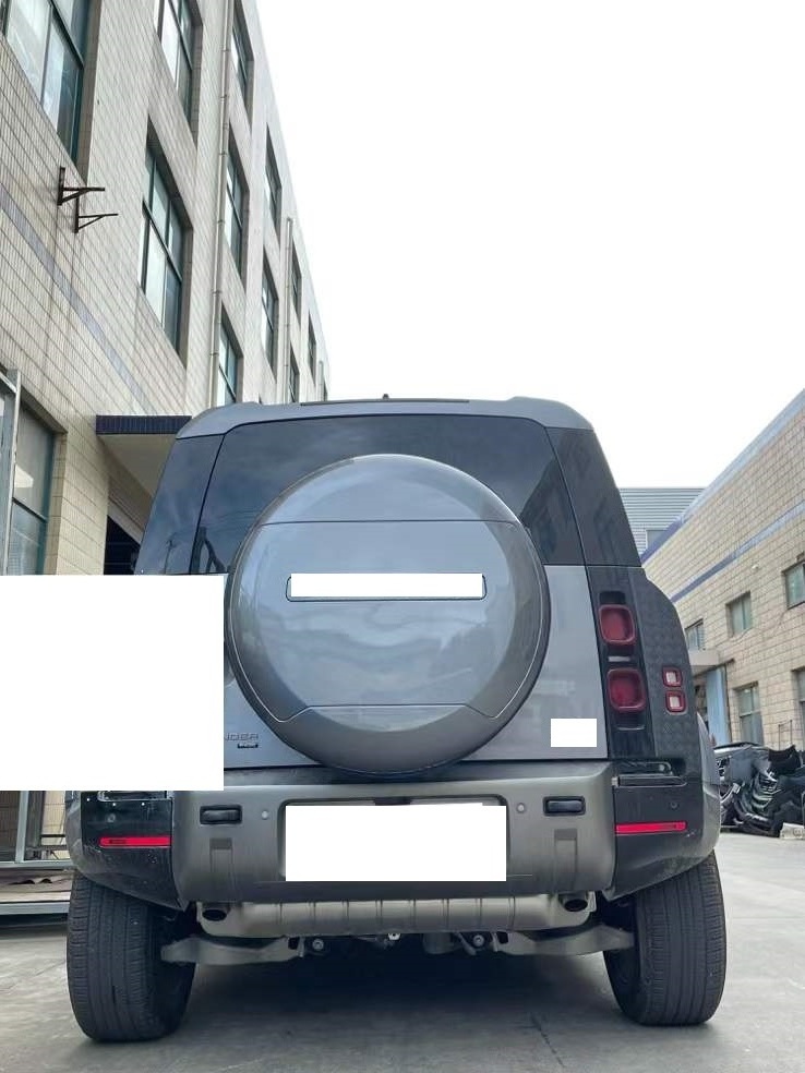 Car Exterior Accessories upgrade Full Black Car Spare Tire Cover For Land Rover Defender 2020