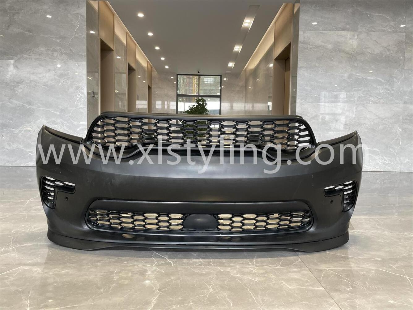 XLstyling car conversion facelift upgrade bumper with grille 2021 SRT hellcat body kit for Dodge Durango 2021+