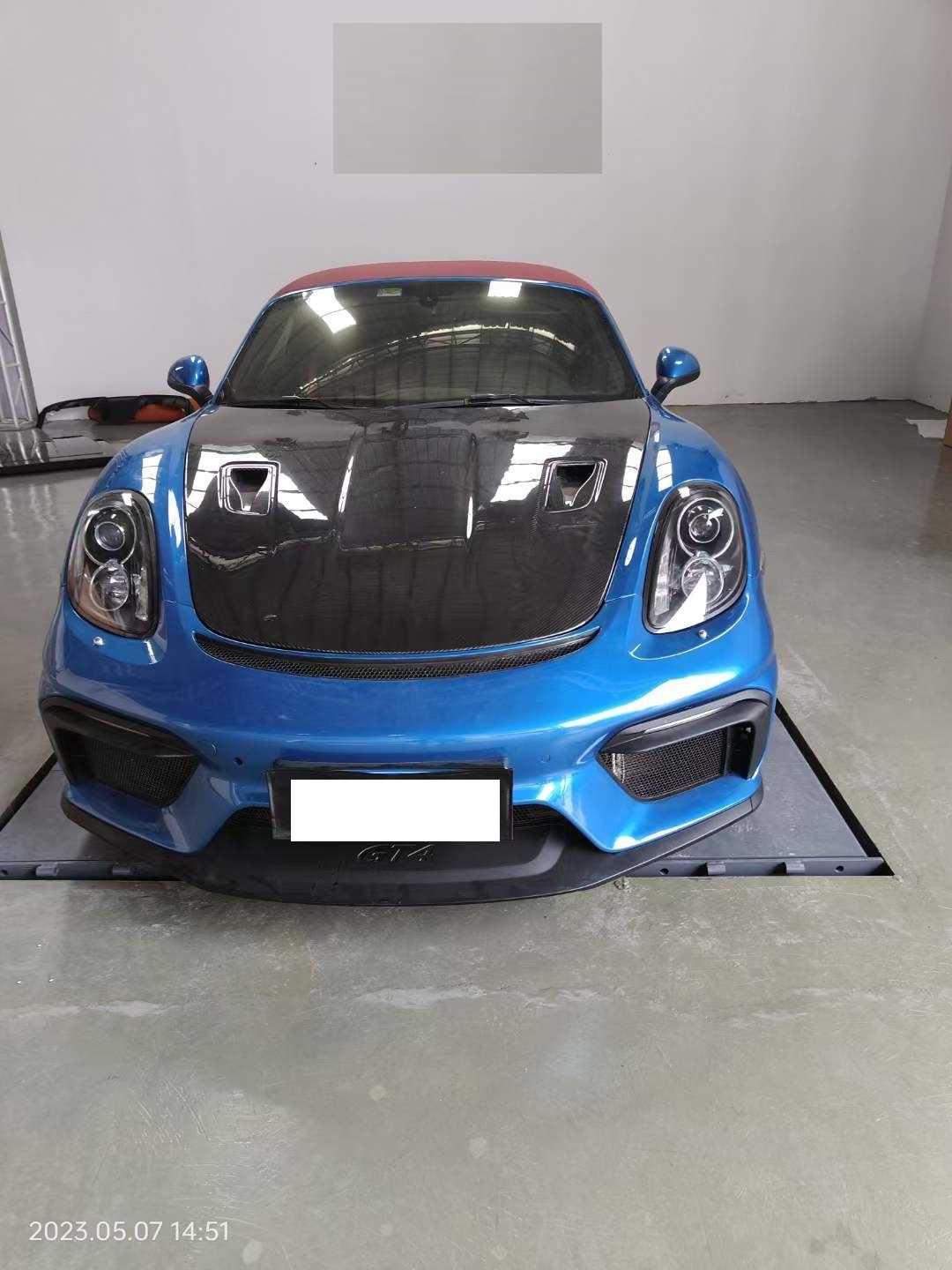 High Quality full set body kit Carbon Fiber Cayman Boxster 981 2012-2016 Upgrade to GT4 Body Kit