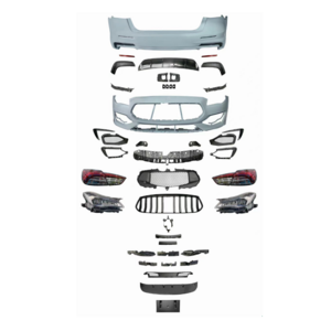 new Trofeo Performance Body Kit include lights For Maserati Quattroporte bodykit Front Rear Bumpers