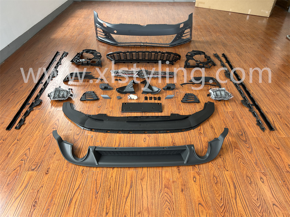 Car Conversion facelift upgraded MK 7.5 GTI bumper bodykit For GOLF MK7.5 body kits