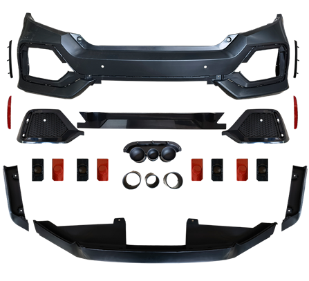 New stying car bumper for Honda Civic Type-R Body Kit 2016-2020