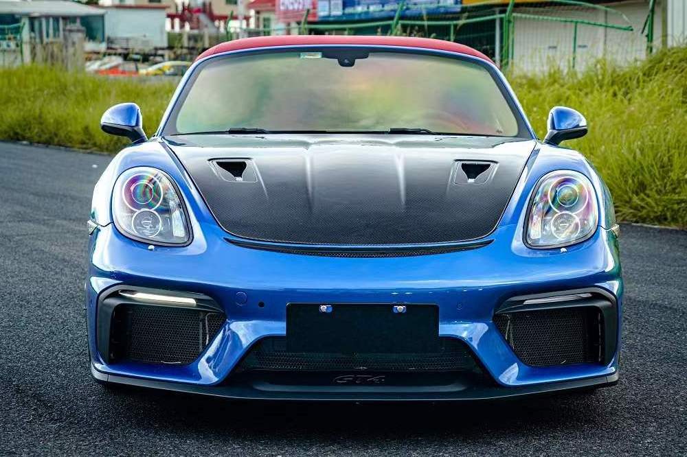 High Quality full set body kit Carbon Fiber Cayman Boxster 981 2012-2016 Upgrade to GT4 Body Kit