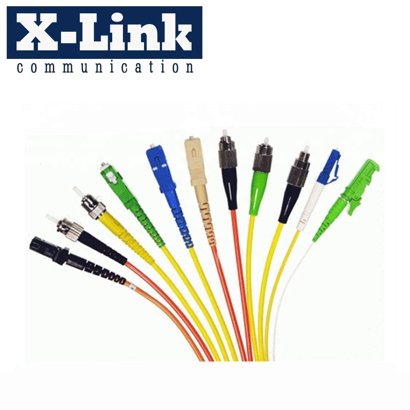 Fiber optic jumper/optical fiber patch cord/fiber optica patch cable with SC APC  LC FC ST connectors