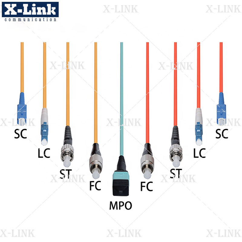 Fiber optic jumper/optical fiber patch cord/fiber optica patch cable with SC APC  LC FC ST connectors