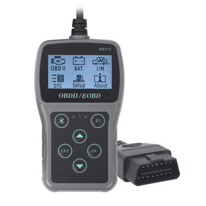 MS310 car fault diagnostic tool OBD2/EOBD handle scanner with OBD cable LCD screen Code Reader Diagnostic Tool