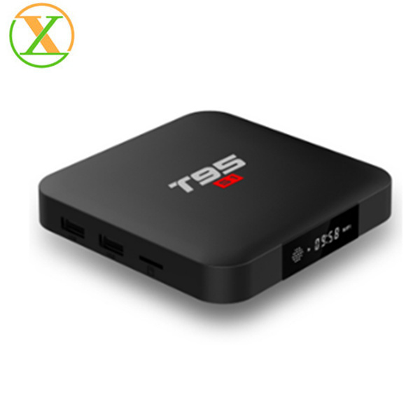 Firmware update amlogic s905W root access android tv box with display Android 7.1 tv box T95S1