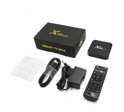 Quad core android TV Box X96 MINI 1GB RAM 8GB ROM AMLOGIC S905W root access android smart TV Box tx3 mini