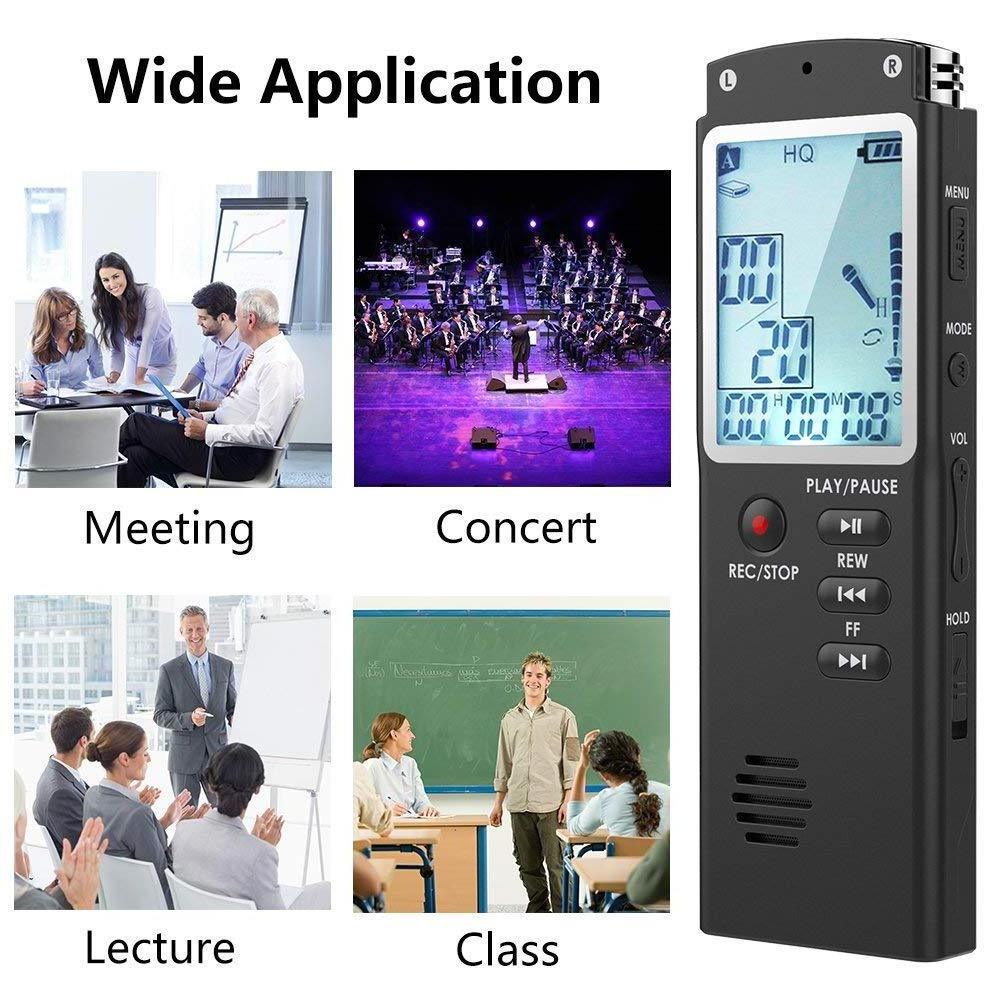 T60 mini digital voice activated recording device MP3 WAV format record/play USB data port audio Dictaphone recorder