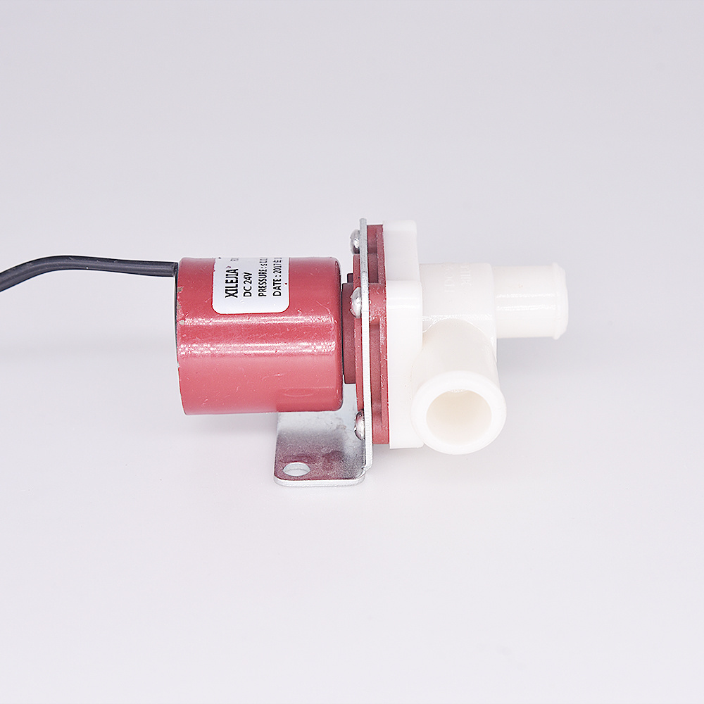 220v Plastic Low Pressure Work Drain Water Solenoid Valve for Ice Making Machine