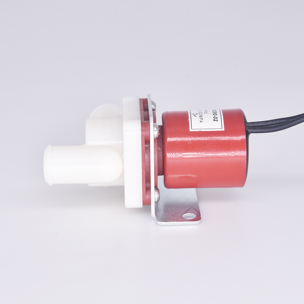 220v Plastic Low Pressure Work Drain Water Solenoid Valve for Ice Making Machine