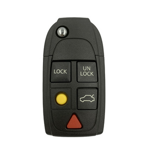 CN050016 FCC LQNP2T-APU For 2004-2015 Volvo 5 Button Flip Key Fob Part Number  8688799  315 Mhz 48 Chip