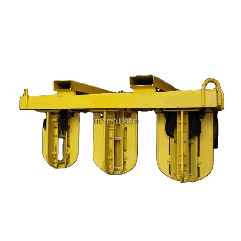 Forklift Attachment 8 Oil Drum lifting Clamp for Handler Iron or Plastic Drums