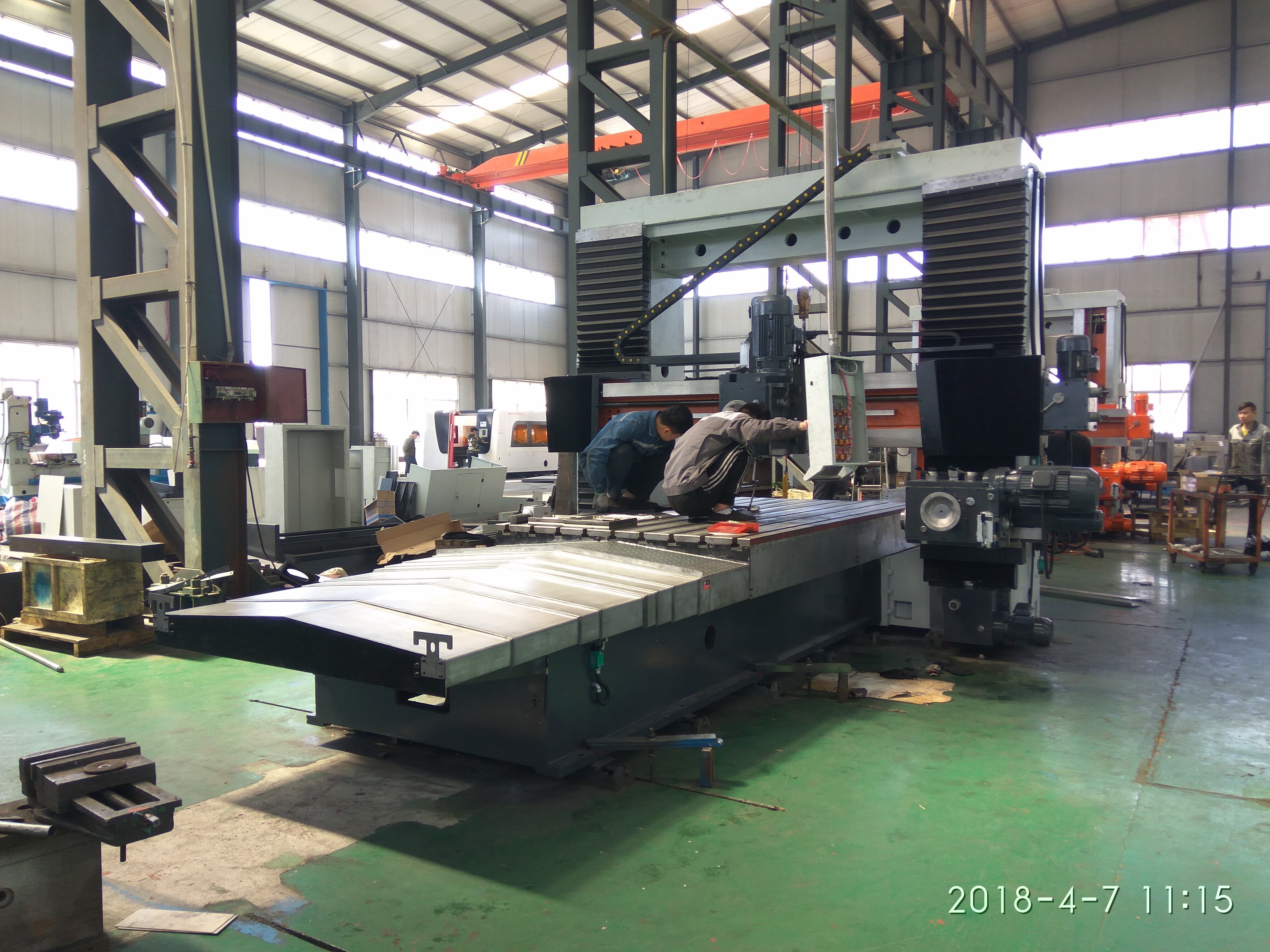 X2016 heavy duty large gantry milling machine