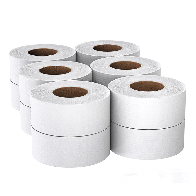 Big 100% Jumbo Rolls Virgin Tissue Paper Toilet Bathroom Napkins Tissue