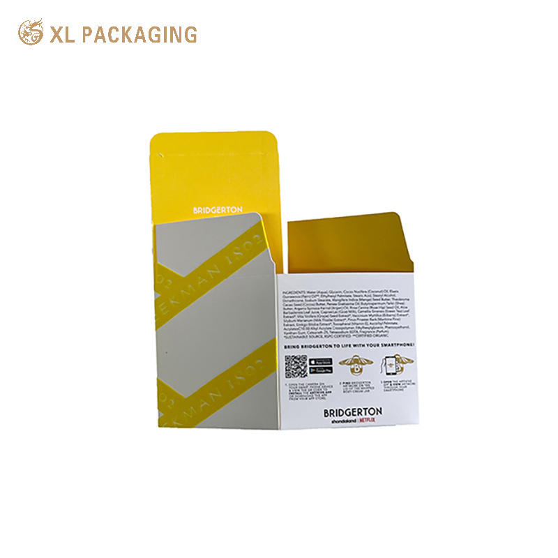 Biodegradable Custom Retail Skin Care Box Packaging Kraft Folding Cosmetic Card Paper Box Packaging