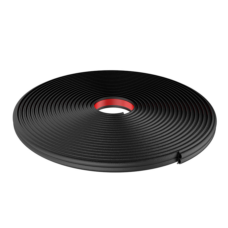 D Shape Car Door Seals Rubber Strip Soundproof EPDM Seal Strip