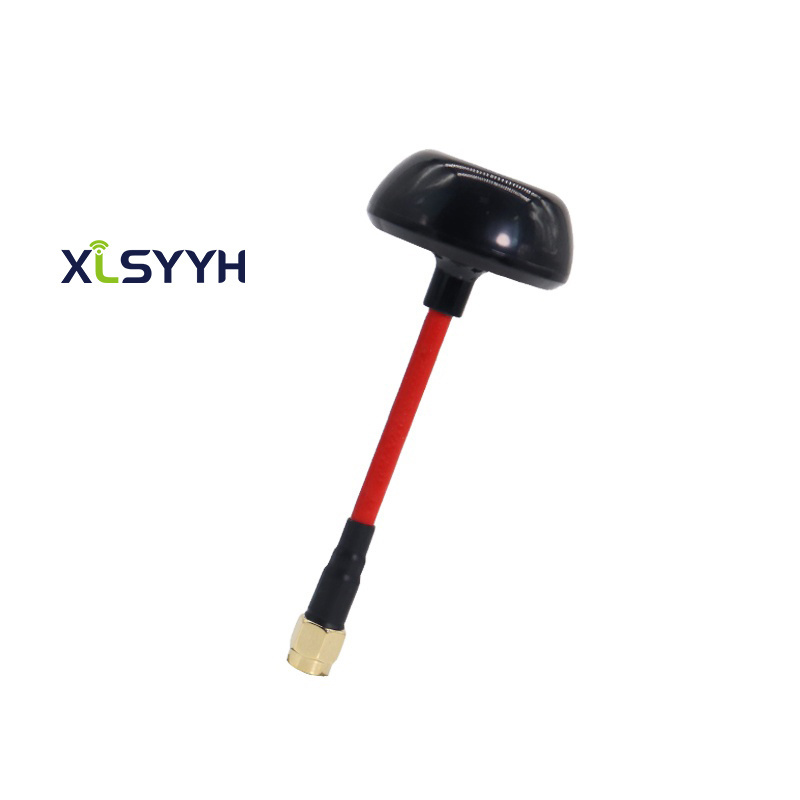 Waterproof omnidirectional wifi 5.8G 2.4G 3dBi TX RX mushroom RHCP FPV antenna for drone with flexible cable