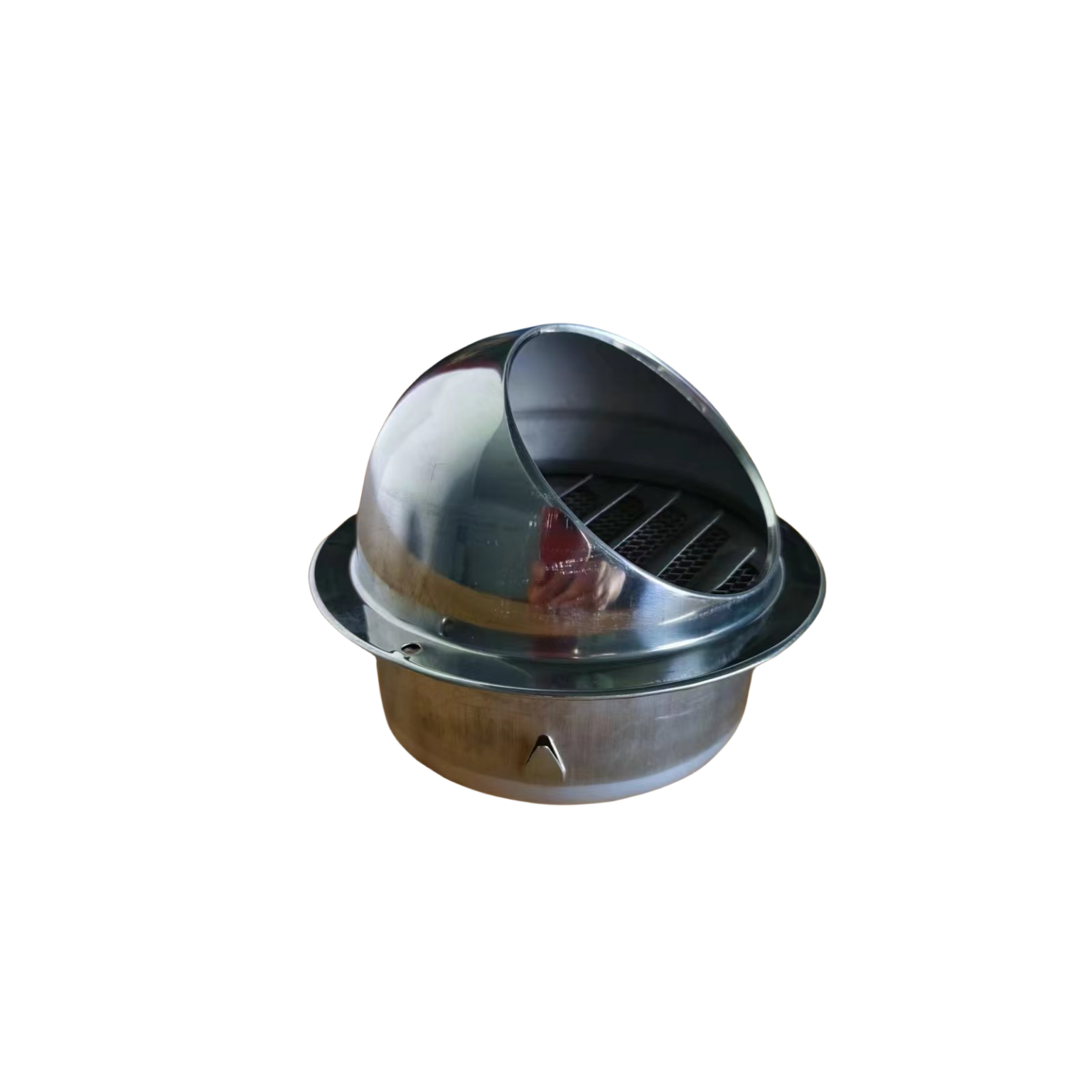 Circular stainless steel hood air vent for  rainproof dustproof and insect proof