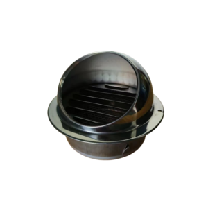 Circular stainless steel hood air vent for  rainproof dustproof and insect proof