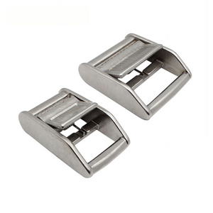 Good Price Stainless Steel Strap Cam Buckle Tension Pressure Metal Belt Buckles For Man Lock Buckle For Lashing Strap