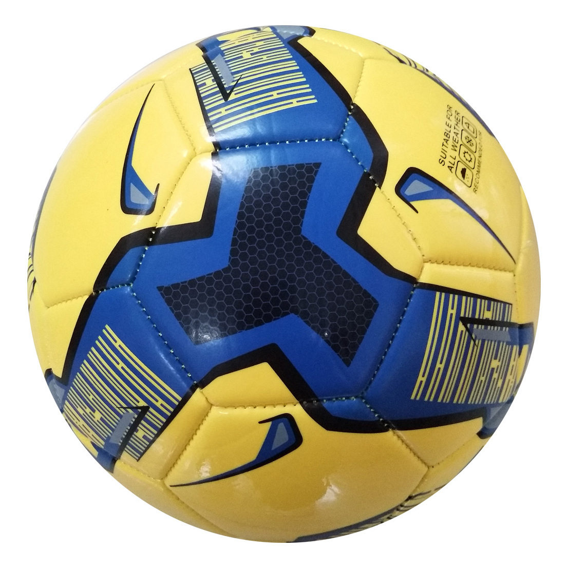 TPU Soccer Ball Football Hot Sell High Quality Size 5 Stitched Machine Stitched PVC Football Sport Ball Customize Color 260-280g